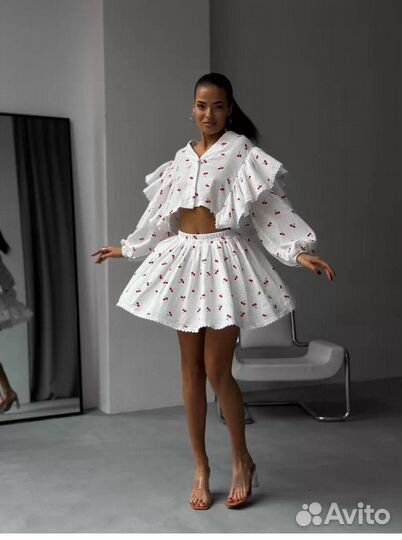 Костюм из муслина