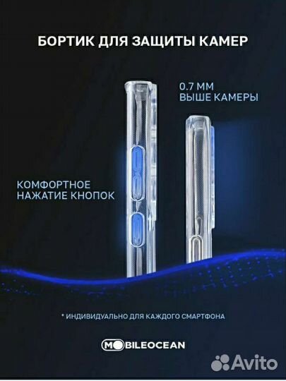 Чехол Xiaomi Redmi 5 прозрачный, защитный