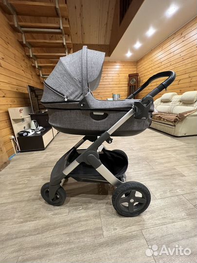 Коляска 2 в 1 stokke trailz