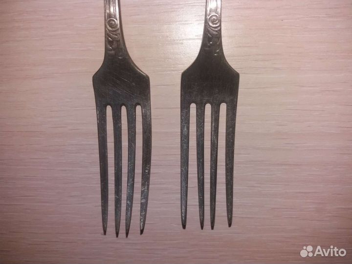Вилки мельхиоровые СССР