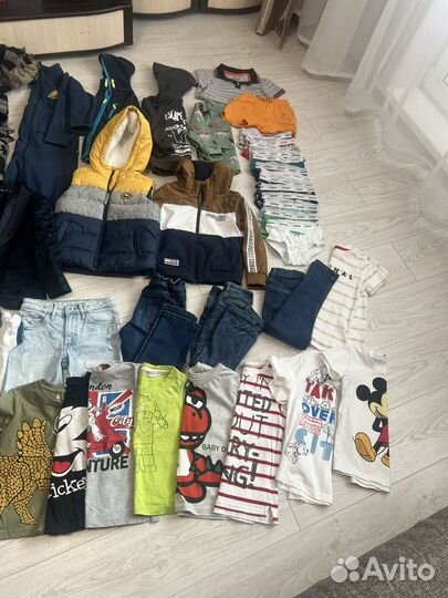 Огромный пакет брендовой одежды 110-116