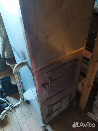 Печка из нержавеющей стали