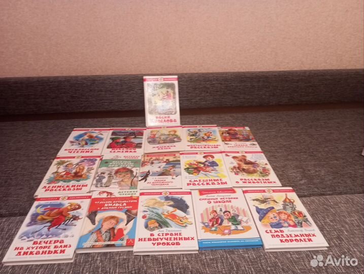Детские книги Самовар, Школьная библиотека