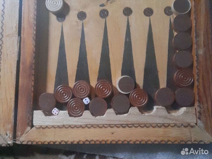 Нарды ручной работы