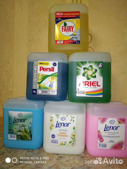 Гель для+кондцр+фери набор 6шт