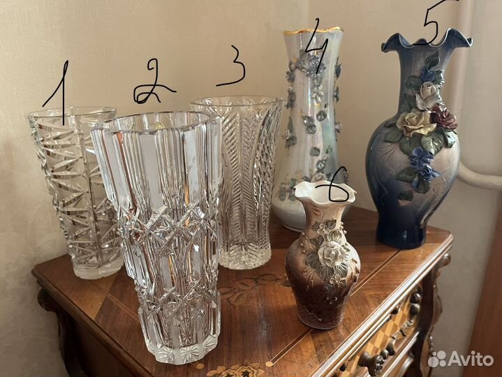 Вазы для цветов СССР