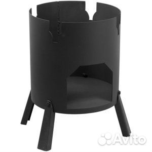 Печь под казан 320 мм (казан 6-8 л) сталь 2 мм