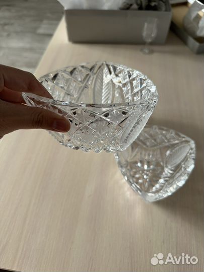 Вазы хрустальные СССР