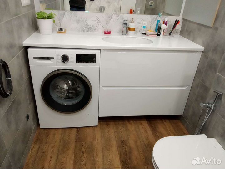 Столешница для ванной комнаты, из искусственного к