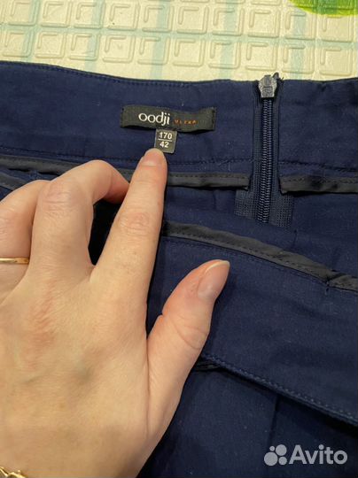 Юбка oodji 170/42 темно-синяя