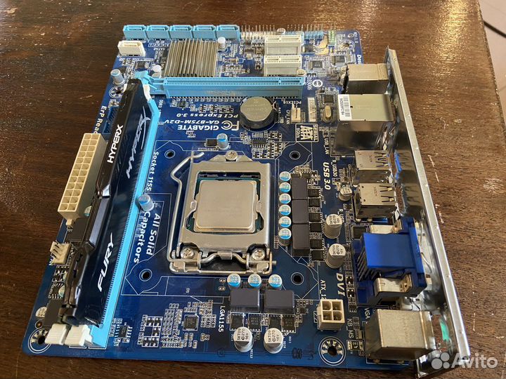 Комплект Xeon e3 1240(аналог i7),материнка,память