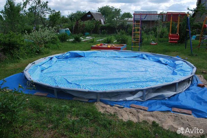 Настил для бассейна полиэтиленовый армированный
