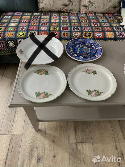 Тарелки, рюмки СССР