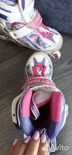 Ролики детские раздвижные Reaction р.26-31