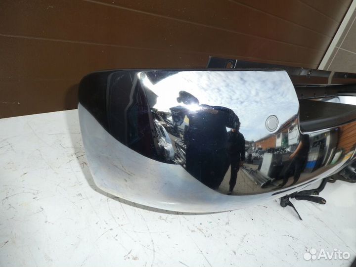 Задний бампер хром VW amarok фаркоп