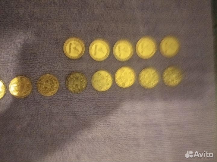 Монетки из пятерочки по штучно