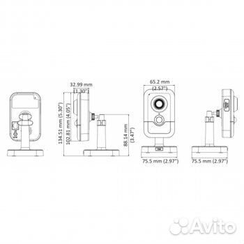 Мини кубическая IP камера IPC-C042-G0 (2.8mm) Новы