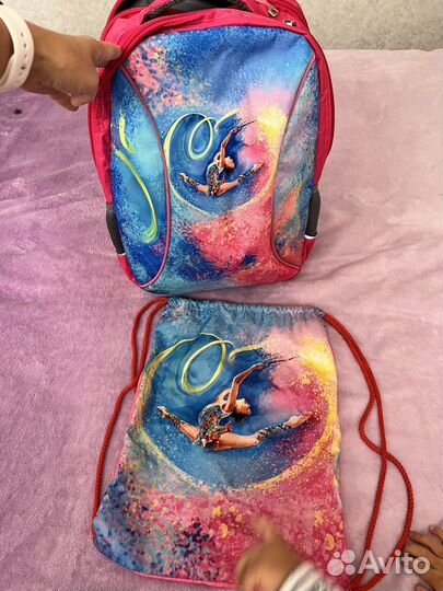 Предметы для художественной гимнастики. Рюкзак