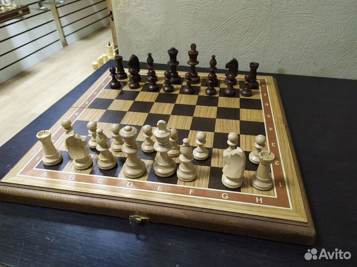 Шахматы Рапид дубовые