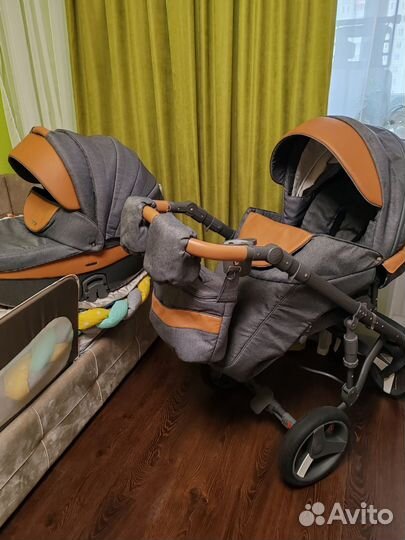 Коляска 2 в 1 adamex