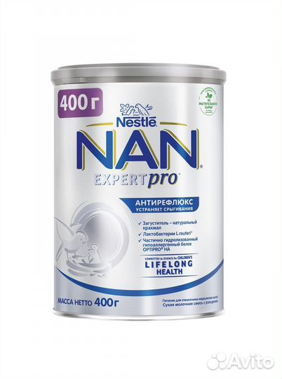 Смесь Nan антирефлюкс