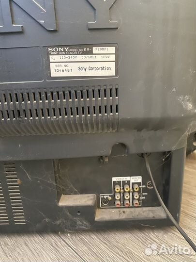 Телевизор sony trinitron 29