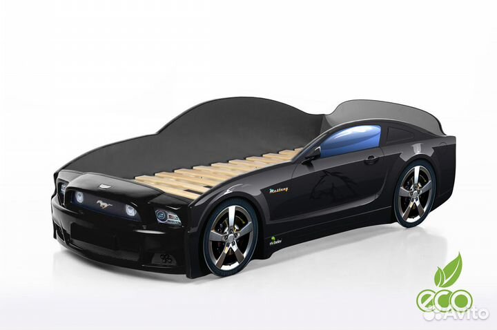 Кровать Мустанг + с пружинным матрасом