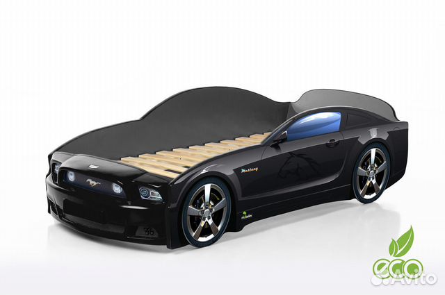 Кровать Мустанг + с пружинным матрасом