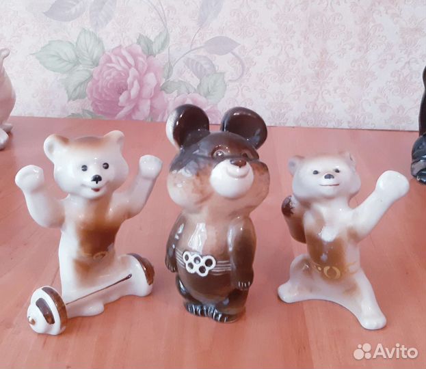 Фарфоровые статуэтки СССР 21 щтук