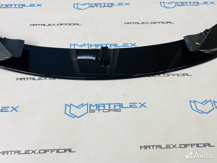 Сплиттер переднего бампера BMW F32, M Performance