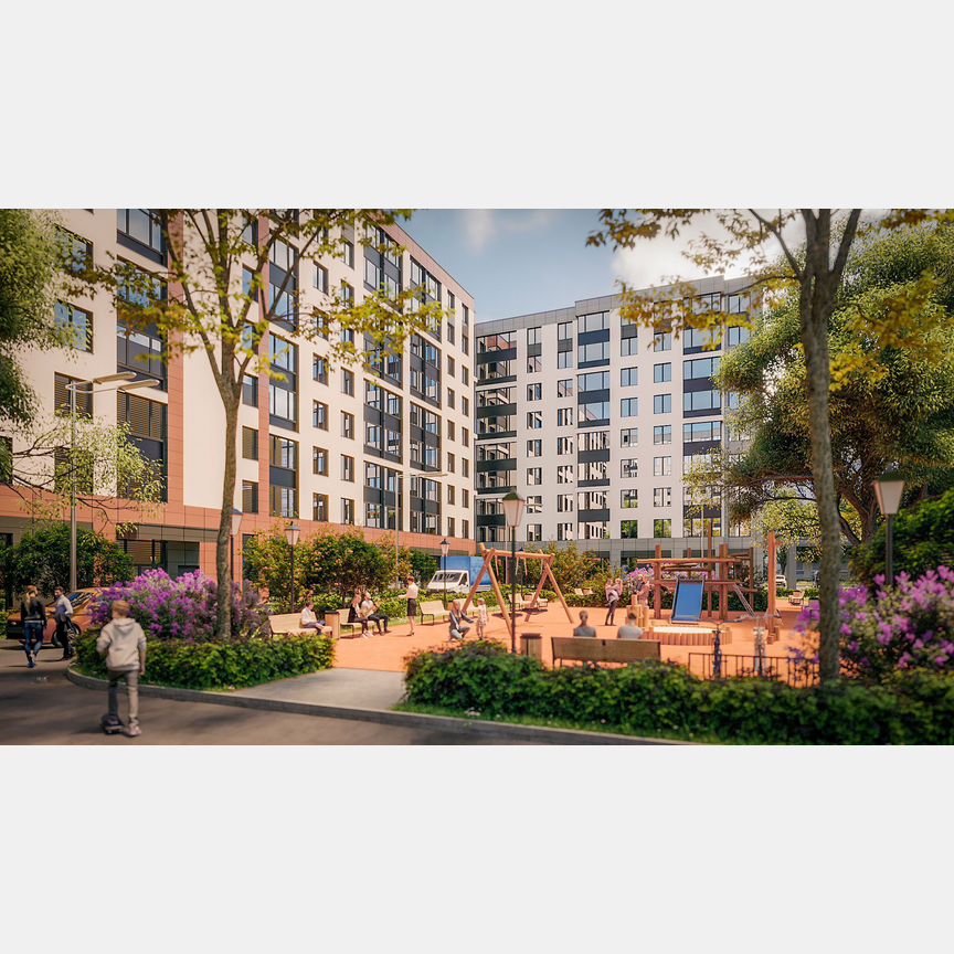 2-к. квартира, 53,1 м², 5/9 эт.