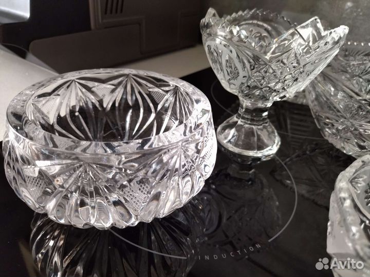 Хрусталь СССР конфетницы салатники