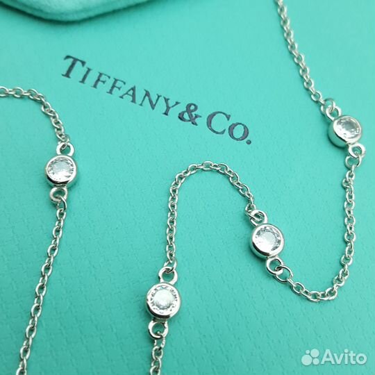 Колье Tiffany серебро