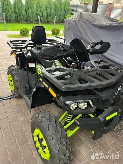 Квадроцикл Motoland Wild Track 200 LUX карбон