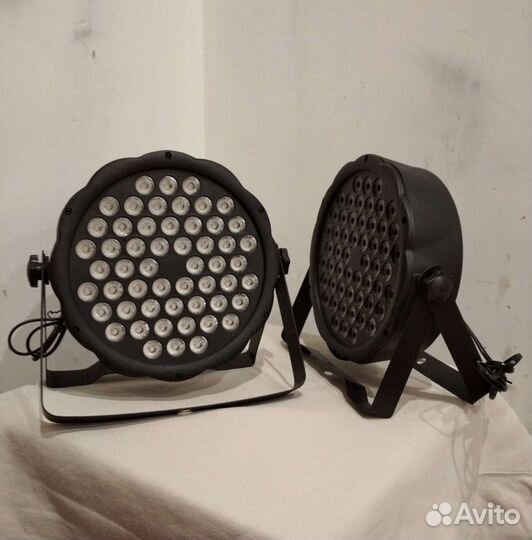 Световые приборы для дискотек LED PAR 54x3 Вт