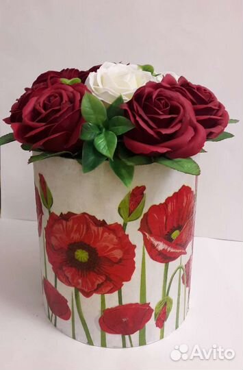 Букеты из мыльных цветов