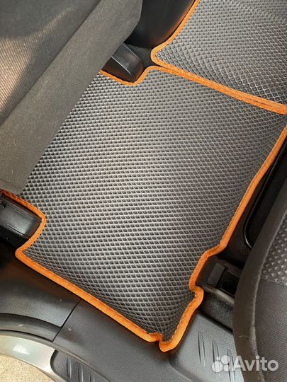 Ева коврики eva с бортами в автомобиль