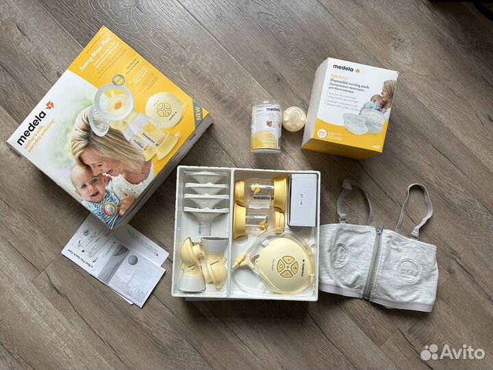 Двойной электронный молокоотсос Medela