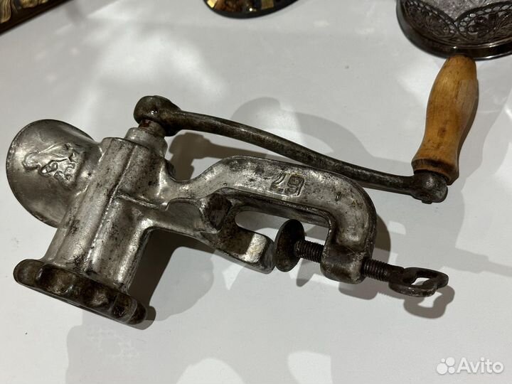 Мясорубка чугунный СССР