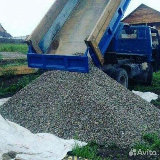 Щебень, пгс, отсев