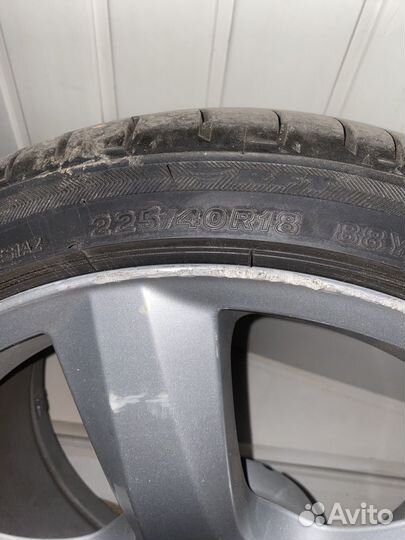 R18 Bridgestone Potenza S001 225/40, PCD 5x112 DIA 66.6