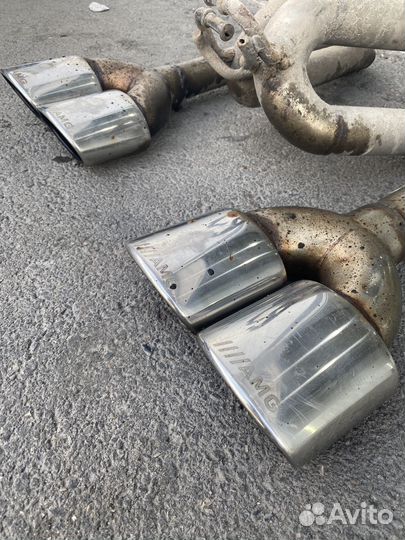 Насадка на глушитель amg