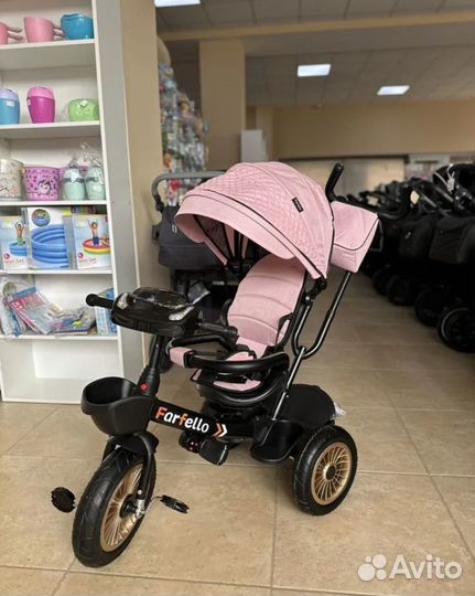 Трехколесные велосипеды в ассортименте