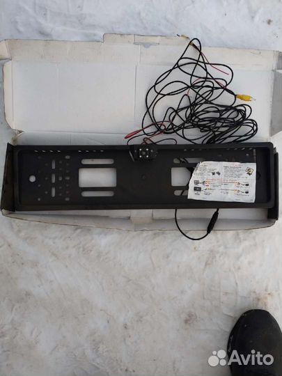 Камера заднего вида в номерной рамке