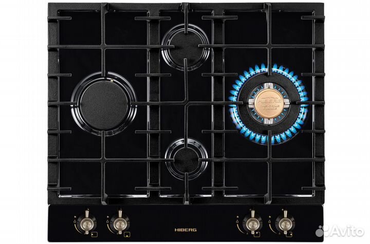 Новые варочные поверхности hiberg VS 6045 BR