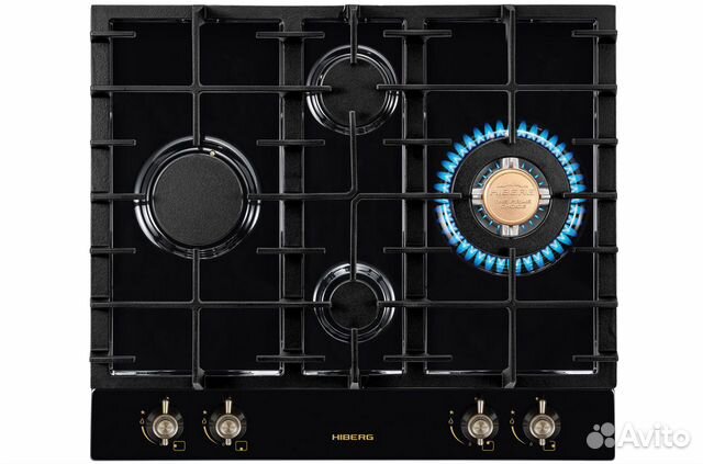 Новые варочные поверхности hiberg VS 6045 BR