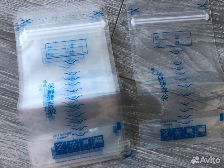 Пакеты для грудного молока