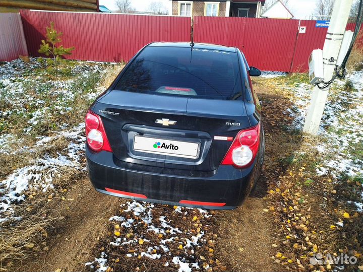 Chevrolet Aveo 1.6 МТ, 2013, 168 000 км