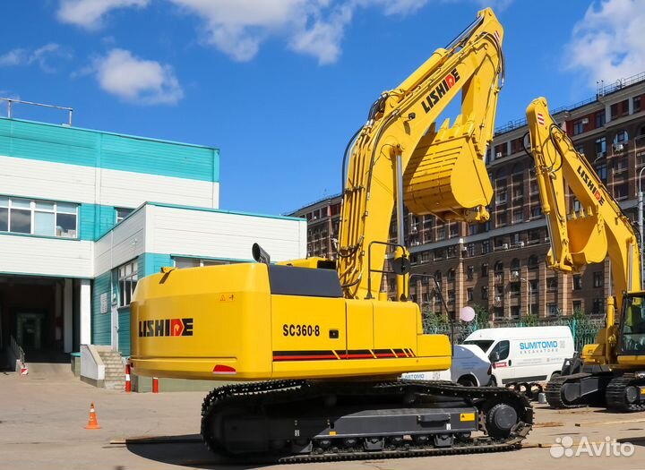 Гусеничный экскаватор Lishide SC360.8, 2023