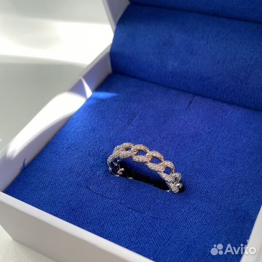 Серебряное кольцо sunlight